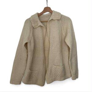 vintage irish wool cardigan